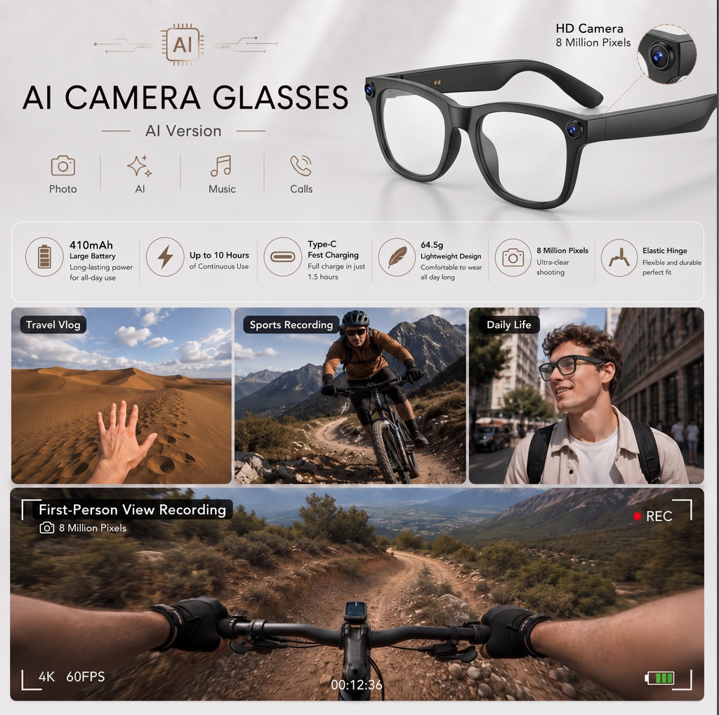 AI Camera Glasses